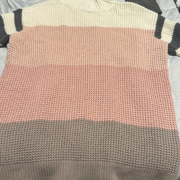 3/25 promo! Chaps textured striped sweater - Picture 3 of 5